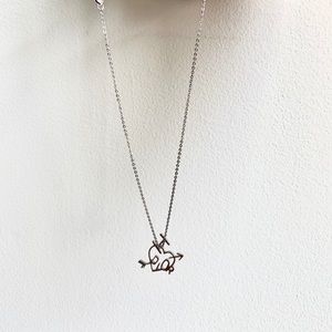 i heart dior necklace